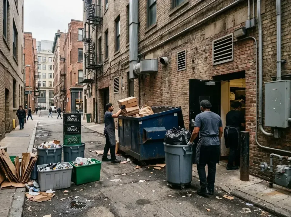 restaurant-back-alley-waste-re-002 — frequently asked questions, Roll-off Dumpster Rentals in United States